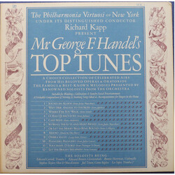 Philharmonia Virtuosi / Richard Kapp Mr. George F. Handel's Top Tunes