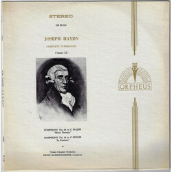 Joseph Haydn / Wiener Kammerorchester / Ernst Märzendorfer Complete Symphonies Volume XX