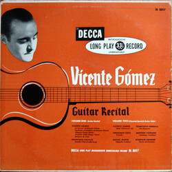 Vicente Gomez Guitar Recital