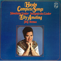 Joseph Haydn / Elly Ameling / Jörg Demus Complete Songs = Sämtliche Lieder = Intégrale Des Lieder