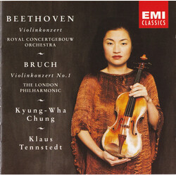 Kyung-Wha Chung / Klaus Tennstedt Beethoven/Bruch: Violin Concertos Vinyl LP