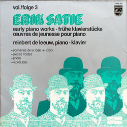 Erik Satie / Reinbert de Leeuw Early Piano Works Vol./Folge 3