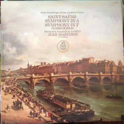 Camille Saint-Saëns / Orchestre National De France / Jean Martinon Symphony In A / Symphony In F "Urbs Roma"