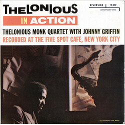 The Thelonious Monk Quartet / Johnny Griffin Thelonious In Action