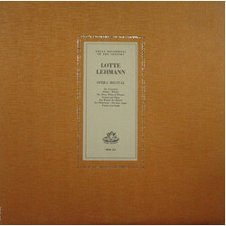 Lotte Lehmann Opera Recital