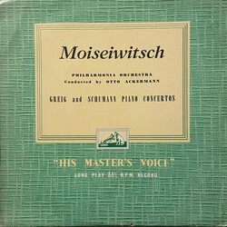 Benno Moiseiwitsch / Philharmonia Orchestra / Otto Ackermann Grieg And Schumann Piano Concertos