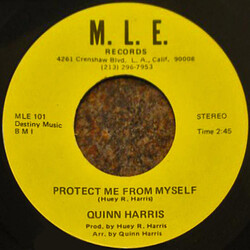 Quinn Harris Protect Me From Myself -Ltd- Vinyl 7"
