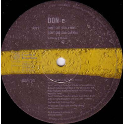 DON-E Don't She? (Remixes By Tommy Musto & Spyral)