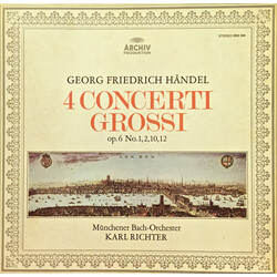 Georg Friedrich Händel / Münchener Bach-Orchester / Karl Richter 4 Concerti Grossi Op.6 No. 1,2,10,12