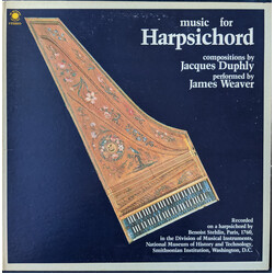 Jacques Duphly / James Weaver Music for Harpsichord - Compositions By Jacques Duphly Performed By James Weaver