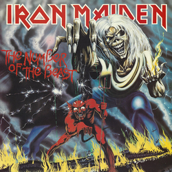 Iron Maiden Number Of The Beast vinyl LP