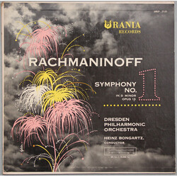 Sergei Vasilyevich Rachmaninoff / Heinz Bongartz / Dresdner Philharmonie Symphony No. 1 In D Minor, Opus 13