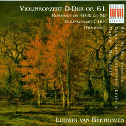 Ludwig van Beethoven / Karl Suske / Gewandhausorchester Leipzig / Kurt Masur / Heinz Bongartz Violinkonzert D-Dur Op. 61 • Romanzen Op. 40 & Op. 50 • 