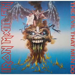Iron Maiden The Evil That Men Do Vinyl LP