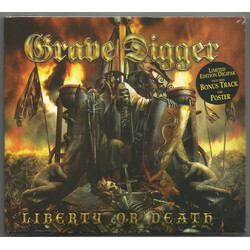 Grave Digger Liberty Or Death VINYL LP