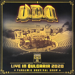 U.D.O. Live In Bulgaria 2020 - Pandemic Survival Show (Red Vinyl/3 LP) Vinyl LP