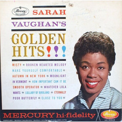 Sarah Vaughan Sarah Vaughan's Golden Hits!!!