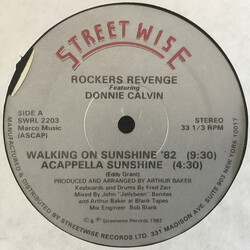 Rockers Revenge / Donnie Calvin Walking On Sunshine 82