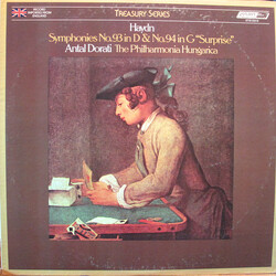 Joseph Haydn / Antal Dorati / Philharmonia Hungarica Symphonies No. 93 In D / & No. 94 In G "Surprise"