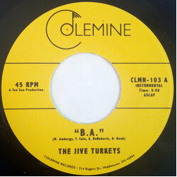 Jive Turkeys B.A / Chickenfoot Vinyl 7"