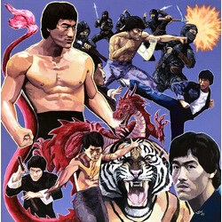 Lord Beatjitzu Shanghai Express Aka Bruce Li's Greatest Punches Vinyl  LP 