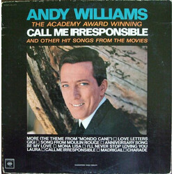 Andy Williams Call Me Irresponsible And Other Hit Songs From The Movies
