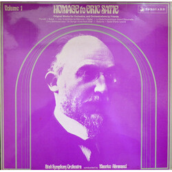Erik Satie / Maurice de Abravanel / Utah Symphony Orchestra Homage To Eric Satie Volume 1