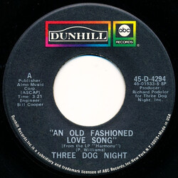 Three Dog Night An Old Fashioned Love Song