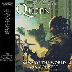 Queen News Of The World In Concert (Green Vinyl) Vinyl LP