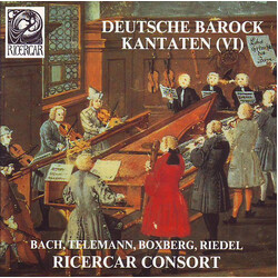 Johann Sebastian Bach / Georg Philipp Telemann / Christian Ludwig Boxberg / Georg Riedel (2) / Ricercar Consort Deutsche Barock Kantaten (VI)