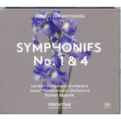 Ludwig van Beethoven; The London Symphony Orchestra; Israel Philharmonic Orchestra; Rafael Kubelik Symphonies No. 1 & 4