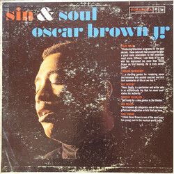 Oscar Brown Jr. Sin & Soul ...And Then Some VINYL LP
