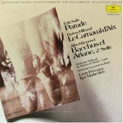 Erik Satie / Darius Milhaud / Albert Roussel / Orchestre National De L'Opéra De Monte-Carlo / Orchestre Des Concerts Lamoureux / Claude Helffer / Loui