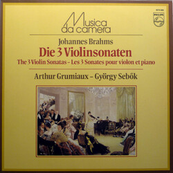 Johannes Brahms / Arthur Grumiaux / György Sebök Die 3 Violinsonaten