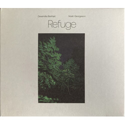Devendra Banhart & Noah Georgeson Refuge BLUE SEAGLASS WAVE TRANSLUCENT VINYL LP