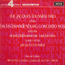 Jacques Loussier Trio / The Royal Philharmonic Orchestra Bach's Brandenburg Concerto No. 5