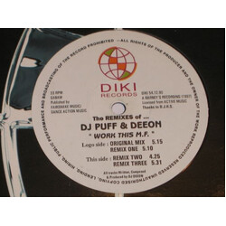 DJ Puff / DJ Deeon Work This M.F.