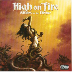 High On Fire SNAKES FOR THE DIVINE   Red Vinyl 2 LP