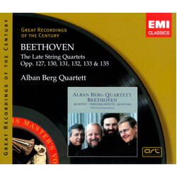 Ludwig van Beethoven / Alban Berg Quartett The Late String Quartets Opp. 127, 130, 131, 132, 133 & 135 Vinyl LP