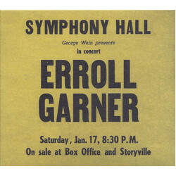 Erroll Garner Symphony Hall Concert