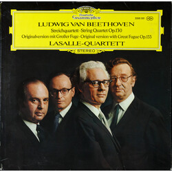Ludwig van Beethoven / Lasalle Quartet Streichquartett • String Quartet Op.130 (Originalversion Mit Großer Fuge • Original Version With Great Fugue Op