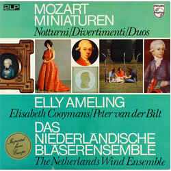 Wolfgang Amadeus Mozart / Elly Ameling / Nederlands Blazers Ensemble Miniaturen