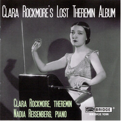 Clara Rockmore The Lost Theremin Album Vinyl LP