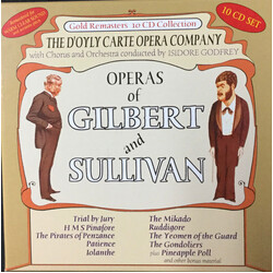 Gilbert & Sullivan / D'Oyly Carte Opera Company / Isidore Godfrey Operas Of Gilbert And Sullivan Vinyl LP