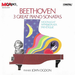 Ludwig van Beethoven / John Ogdon 3 Great Piano Sonatas