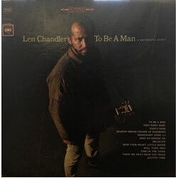 Len Chandler To Be A Man A Recording Debut