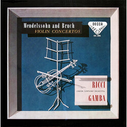 Felix Mendelssohn-Bartholdy / Max Bruch / Ruggiero Ricci / The London Symphony Orchestra / Pierino Gamba Violin Concertos