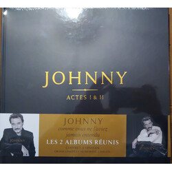 Johnny Hallyday Johnny Acte I And Acte Ii COLOURED VINYL LP