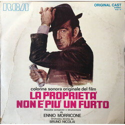 Ennio Morricone / Bruno Nicolai La Proprieta' Non E' Piu' Un Furto (Colonna Sonora Originale Del Film)