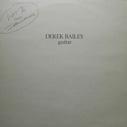 Derek Bailey Lot 74 - Solo Improvisations